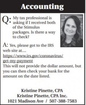 Kristine Pinette, CPA.